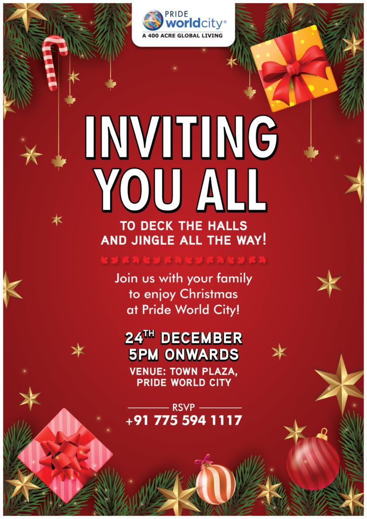Pride World City - Christmas Invite