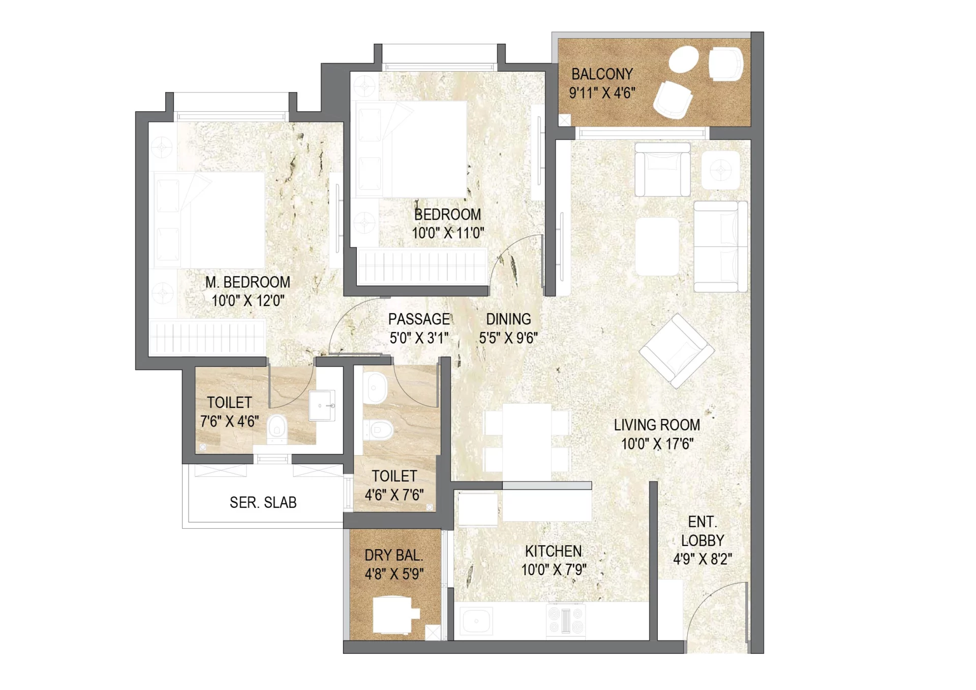 2 BHK