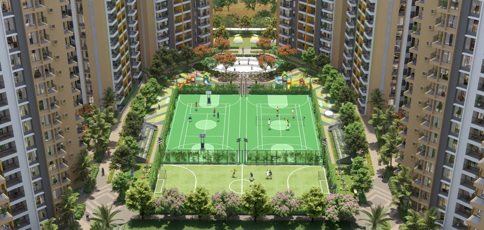 aerial amenities