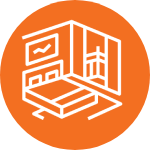 Pride world city room icon