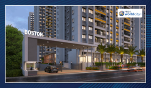 Boston Central at Pride World City Discover the 2 BHK at charholi