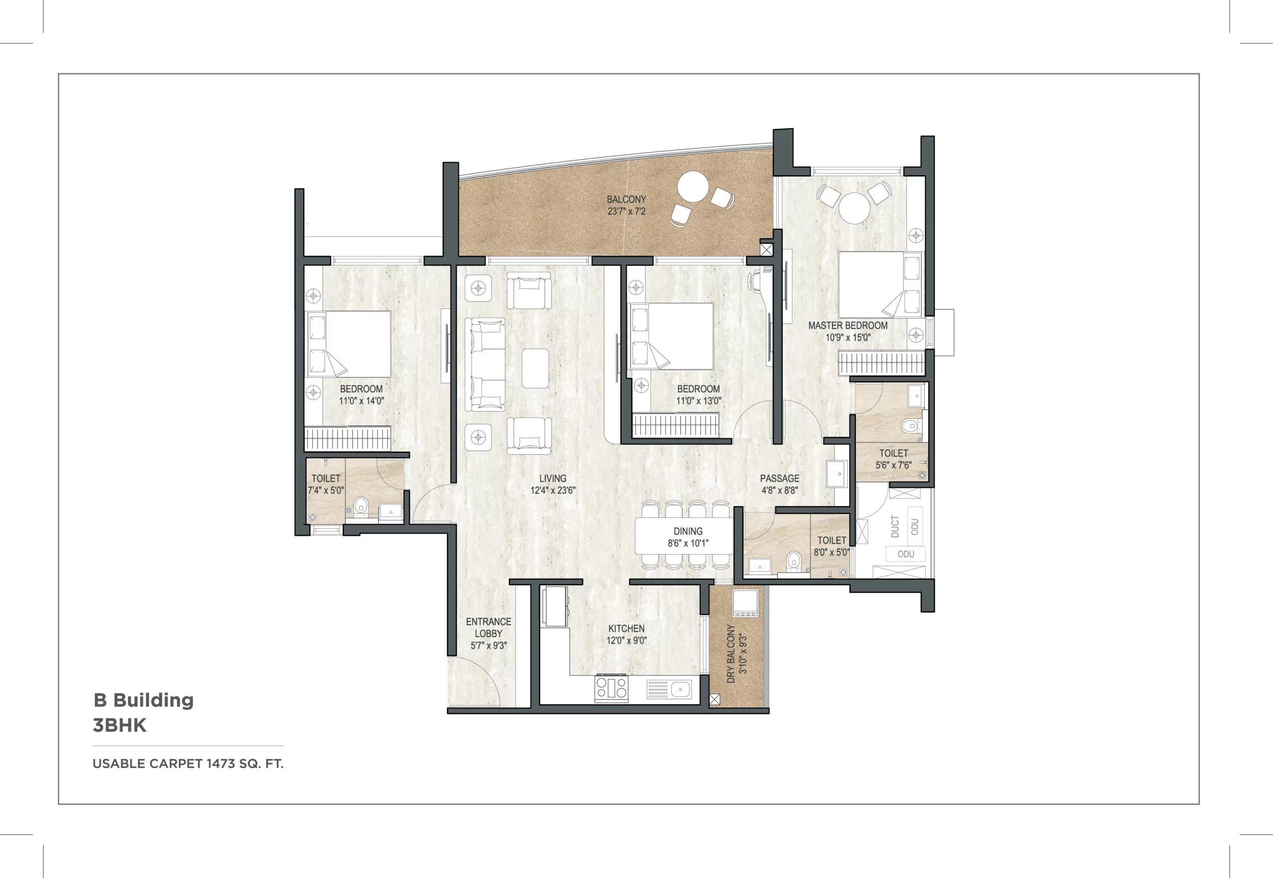 3 BHK