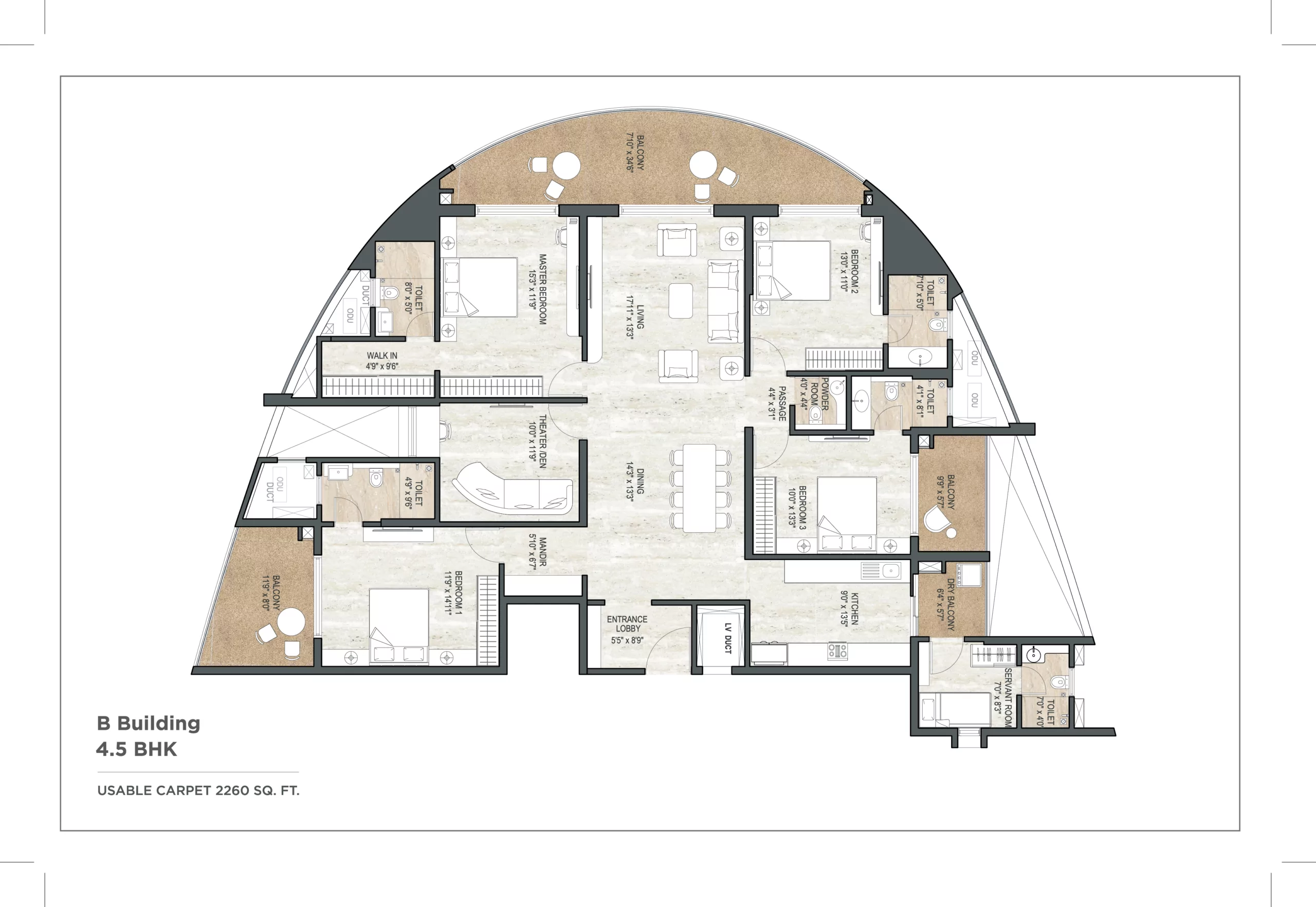 4.5 BHK