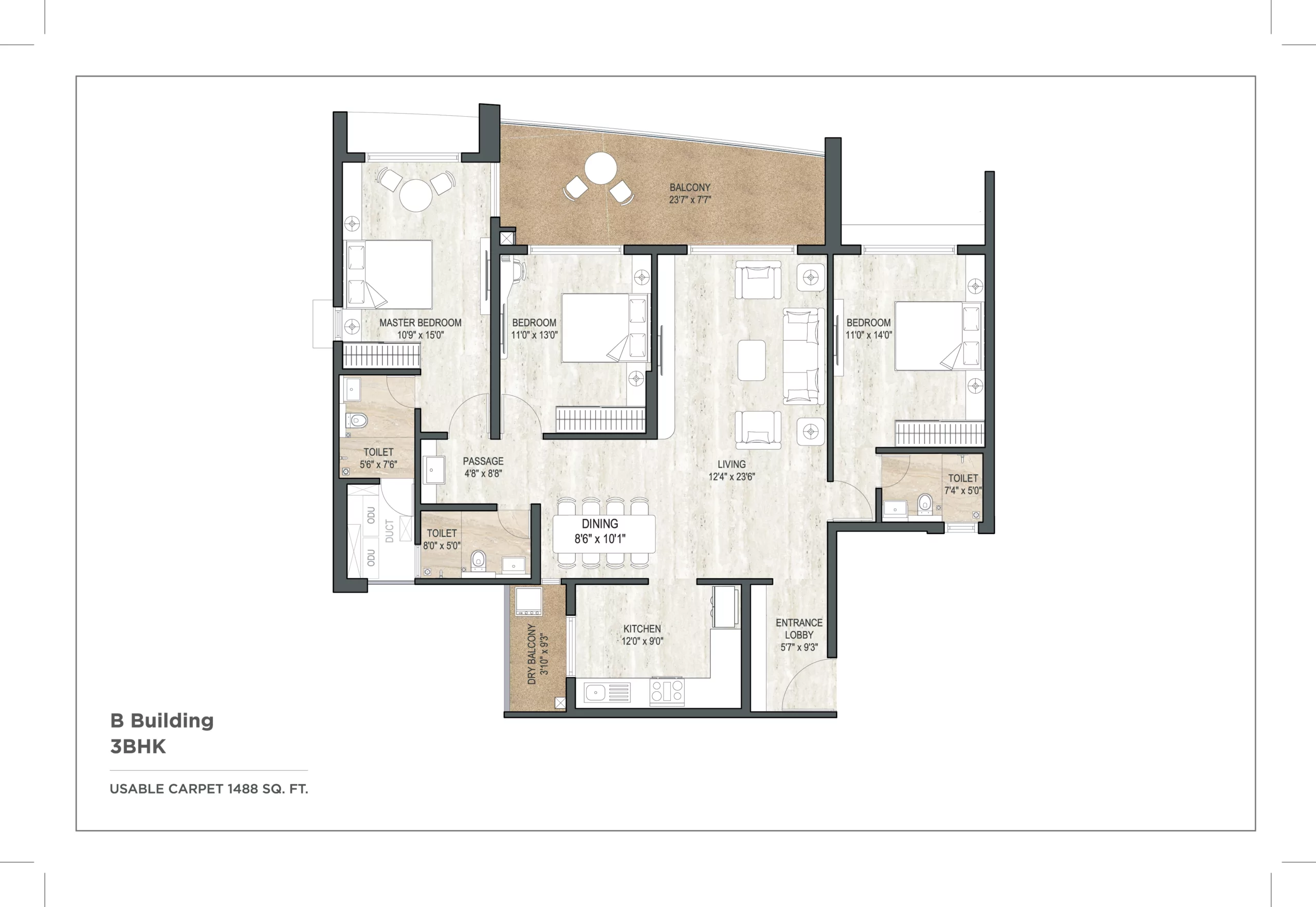 3 BHK